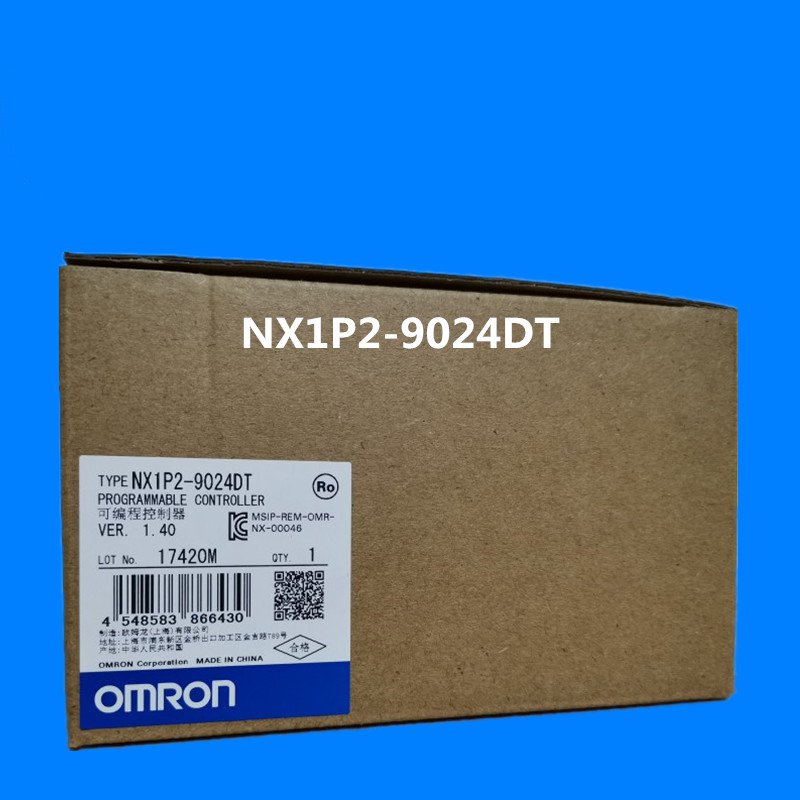 OMRON歐姆龍 NX1P2-9024DT NX1P2系列可編程控制器PLC